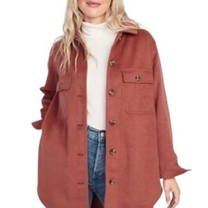 Old Navy Women's Utility Jacket in Warm Brown